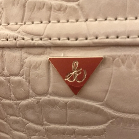 SAM EDELMAN NWOT Hudson Mini Crossbody Bag in Cream with Gold Chain - Picture 7 of 11